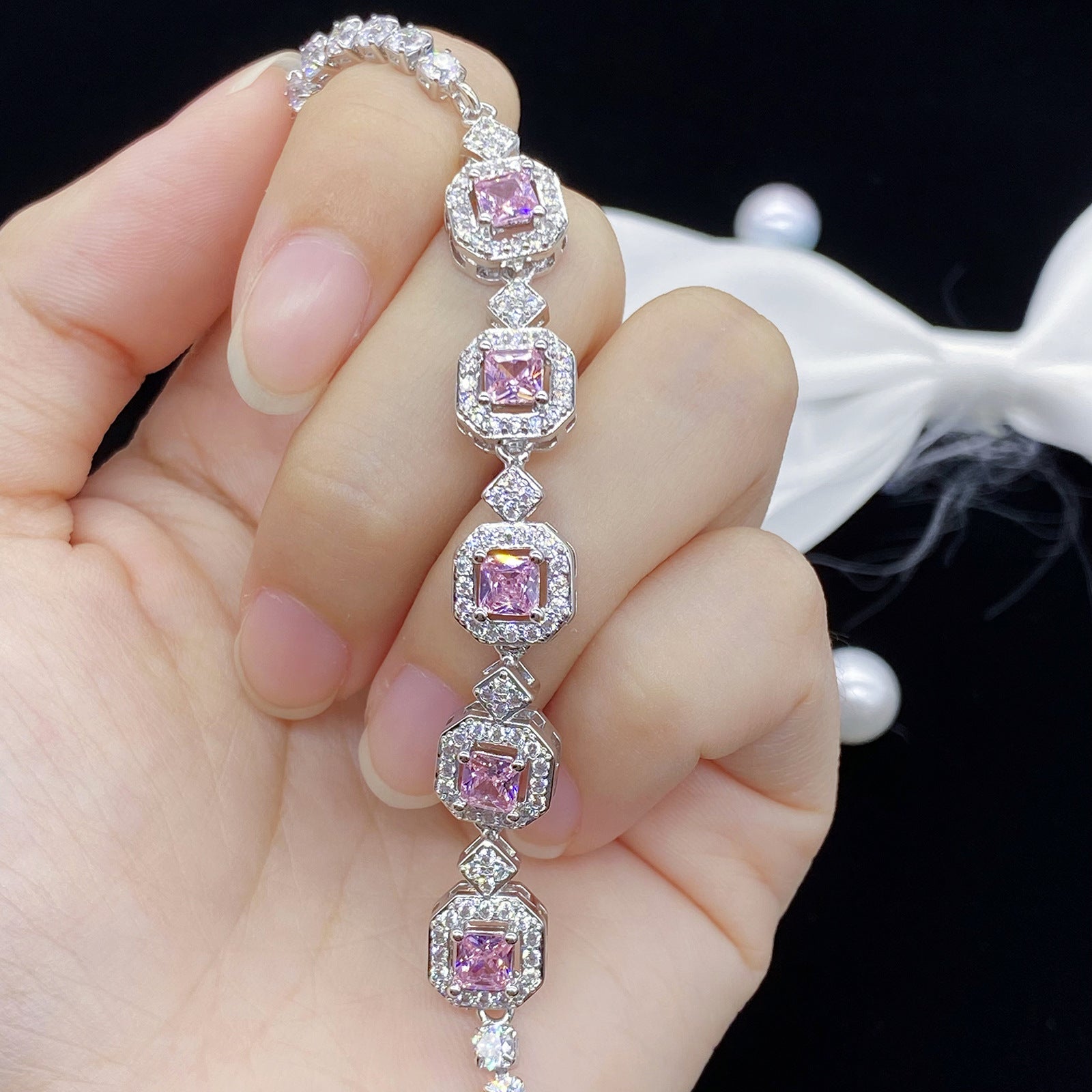 Wholesale Color Full Diamond Crystal Bracelet